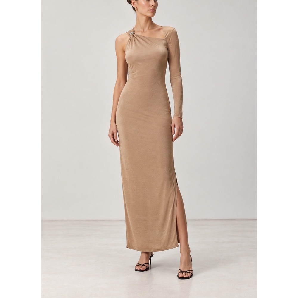 Baobab Collection Brooklyn Dress Womens Small Chai Mediterranean Goddess Maxi